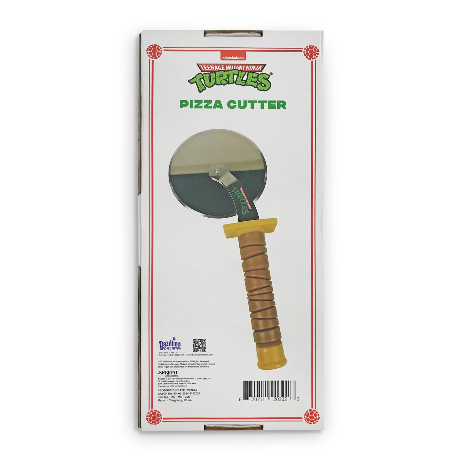 Amazon.com: Teenage Mutant Ninja Turtle Pizza Cutter - TMNT